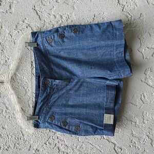 NWT The Limited Chambray Tailored Shorts Size 4